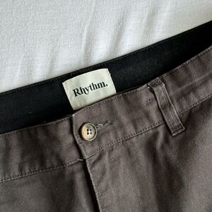 Rhythm charcoal trousers